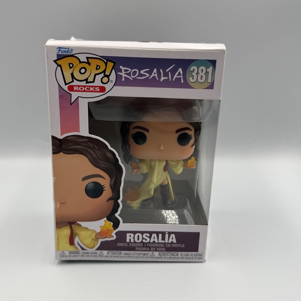 Funko Pop Rocks Rosalia 381 Vinyl Figure Music Collectible Motomami Era